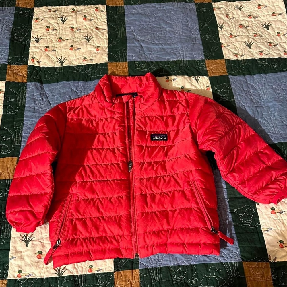 Patagonia Nano Baby Girl Puff Pink Jacket Size 2T